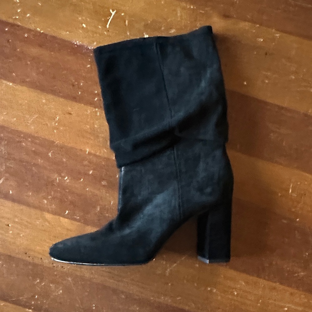 Banana Republic Black Heeled Boots